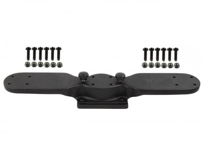 RAM Mounts - RAM-119-3 - Ram à triple plateau et à base de chenilles