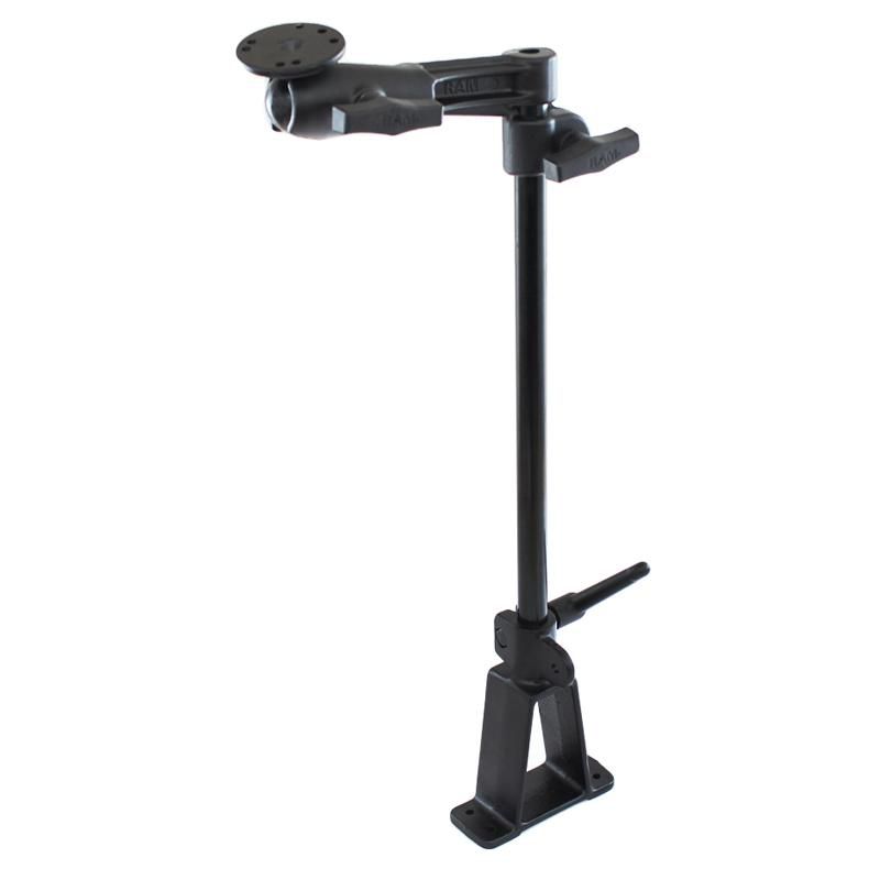 RAM Mounts - RAM-161-1U - RAM BI-POD SYS W/SINGLE SWING ARM and BALL