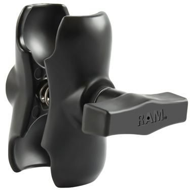 RAM Mounts - RAM-201-B - RAM DOUILLE DOUBLE BRAS C BILLE B LONGUEUR
