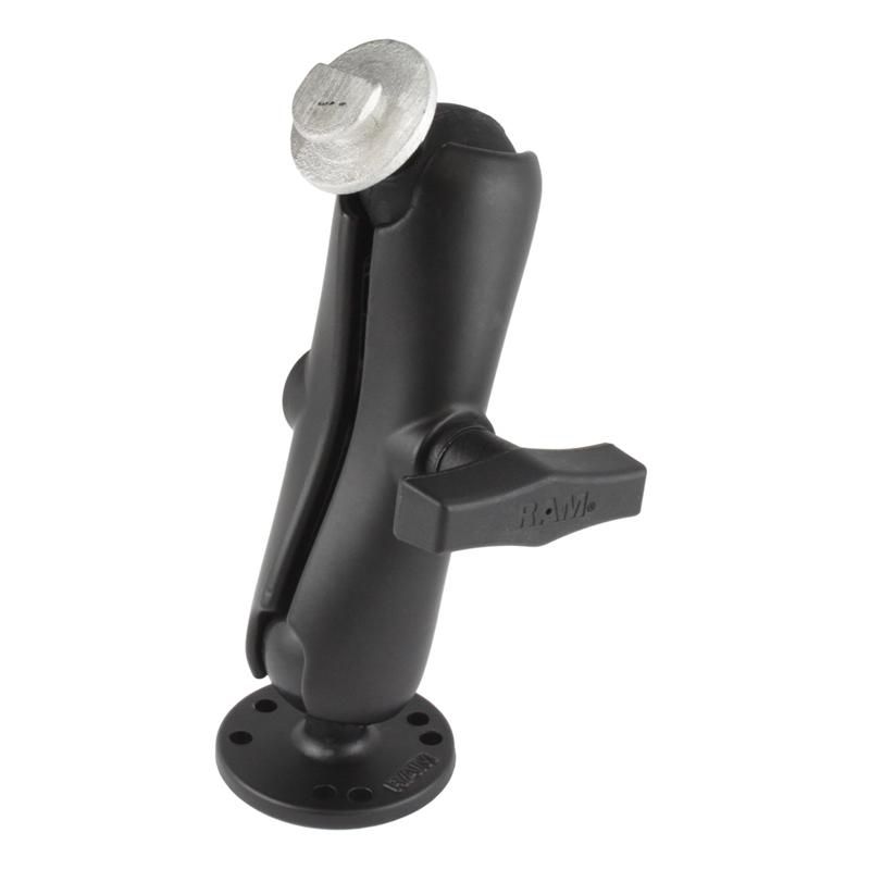 RAM Mounts - RAM-202-368U - UNPKD RAM MALE BELT CLIP CASTING ROUND