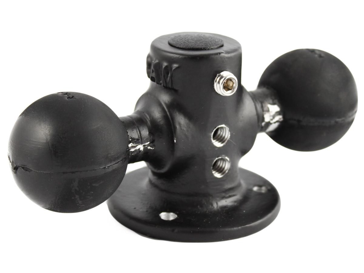 RAM Mounts - RAM-217-1U - UNPKD RAM DBL BALL W/ 2.5Inch BS and 5/8 HOLE