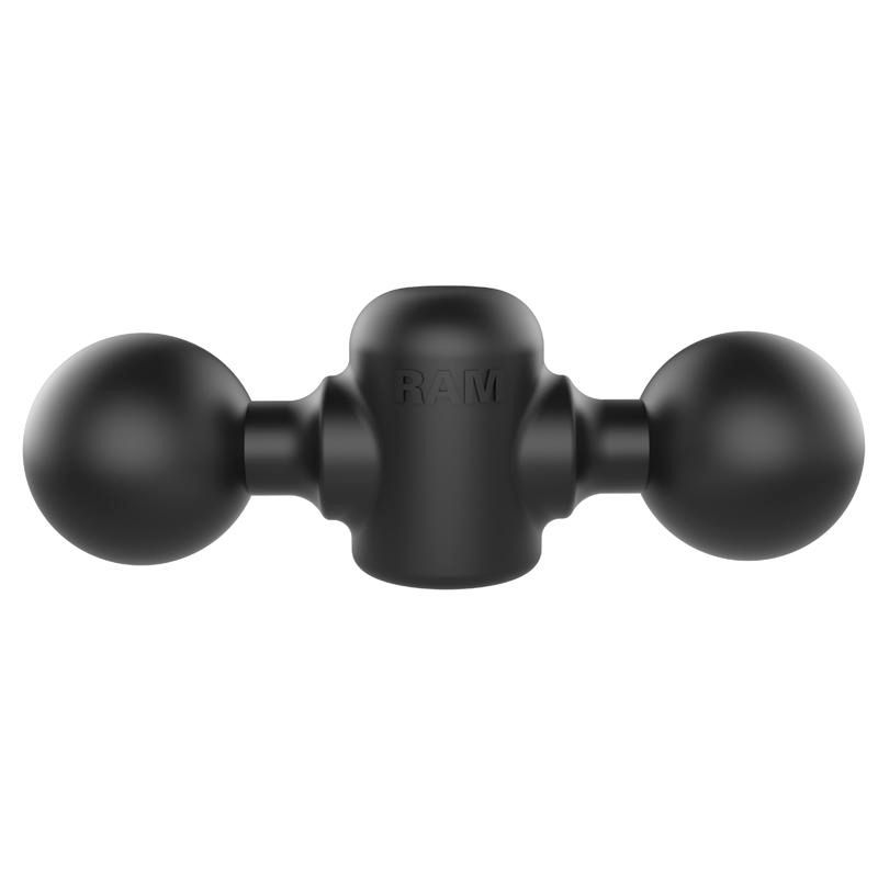 RAM Mounts - RAM-217-3U - RAM dbl. socle avec boule w/1/2inch