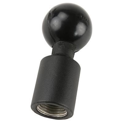 RAM Mounts - RAM-218-1U - UNPKD RAM SINGLE BALL W/ 1/2Inch NPT HOLE