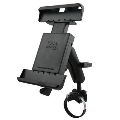 RAM Mounts - RAM-231Z-2-TABL25U - RAM U-BOLT et UTV STRAP BASE W/ TAB-LOCK POUR SAMSUNG TAB 4 10.1