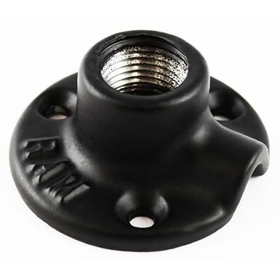 RAM Mounts - RAM-232-90 - RAM 2 1/2Inch DIA. BASE AVEC TROUS DE 1/2 POUCE NPT 90D