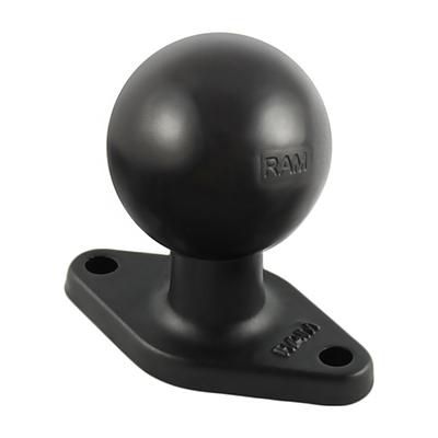 RAM Mounts - RAM-238U - Adaptateur diamant RAM, socle avec boule diamantée de taille C, 90,7 g, 61,7 mm, 33,3 mm
