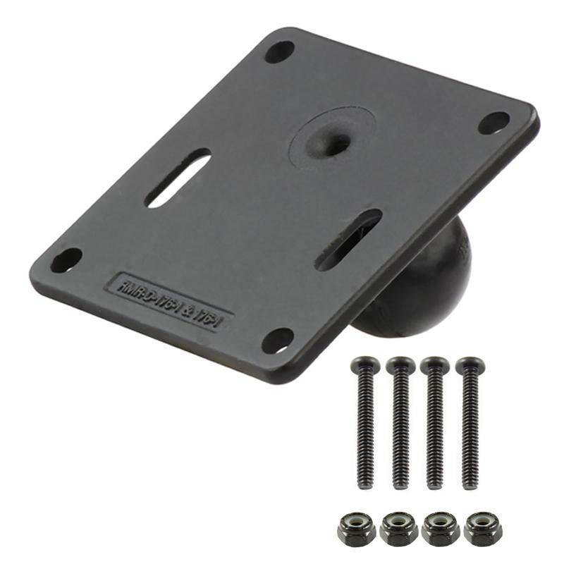 RAM Mounts - RAM-2461U-MOT9 - RAM 3 5/8Inch SQ. 75 MIL. VESA BASE W HARDW