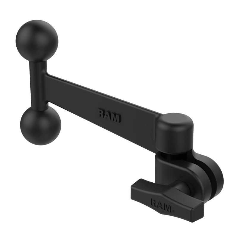 RAM Mounts - RAM-261-2U - RAM 6Inch SWING ARM PEDESTAL DBL BALL END