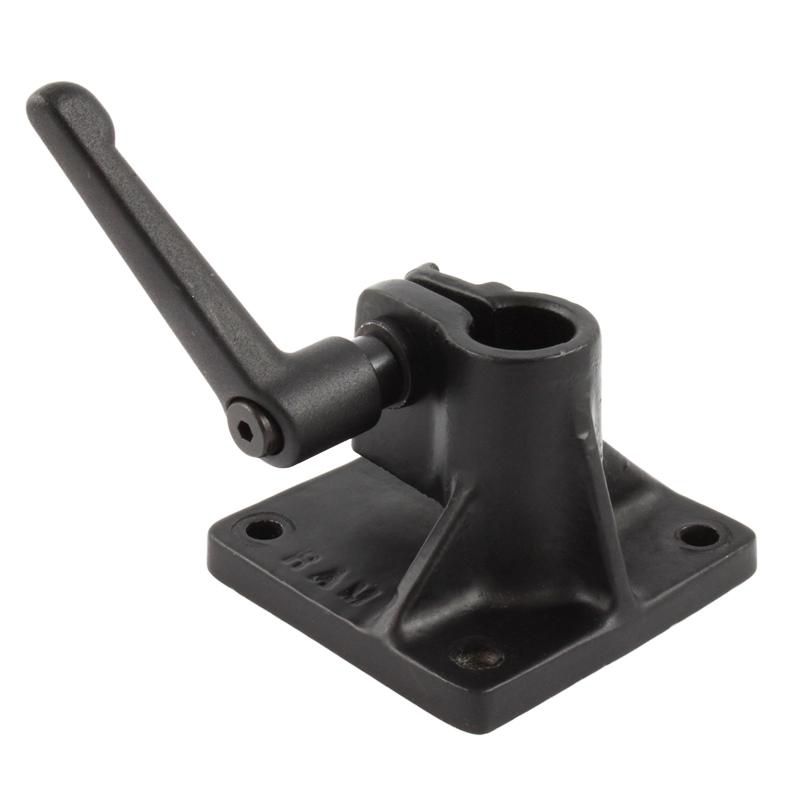 RAM Mounts - RAM-299-SBU - RAM 3.5Inch X 3.5Inch BASE W/ 1/2Inch PIPE FEMALE