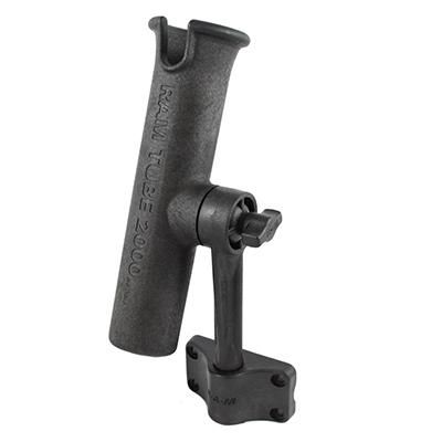 RAM Mounts - RAM-301-BU - UNPKD RAM TUBE 2000 SUPPORT W/ BULKHD MNT
