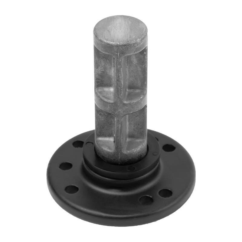 RAM Mounts - RAM-316-TU - UNPKD RAM POD III 1/2Inch PIPE POST