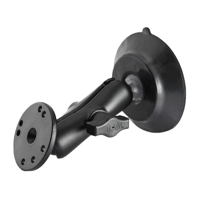 RAM Mounts - RAM-B-101-224 - RAM 1Inch BALL MOUNTS W/ 4Inch SUCTION CUP