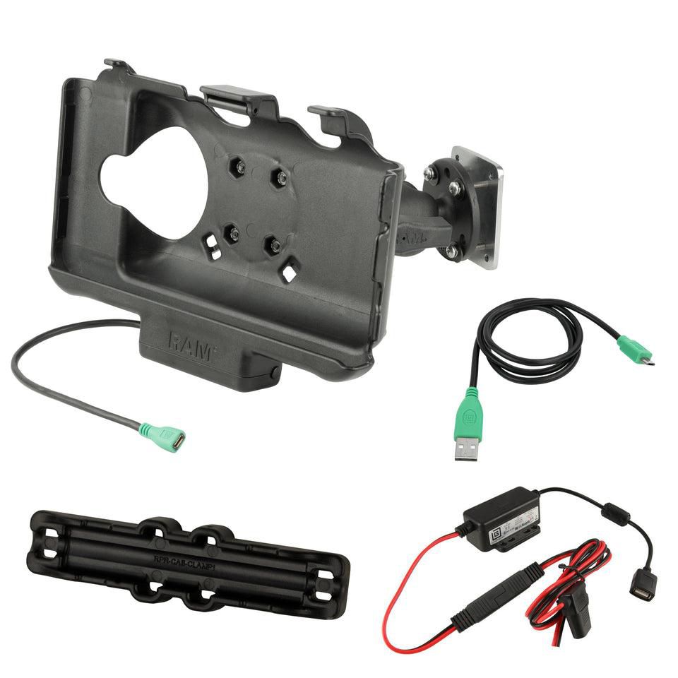 RAM Mounts - RAM-B-101-225B2-SAM60P-V7B1U - RAM® EZ-Roll rT Support motorisé pour Samsung Tab Active3 et Tab Active2
