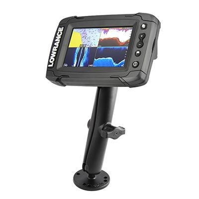 RAM Mounts - RAM-B-101-C-LO11 - RAM MOUNTS LONG LOWRANCE MARK ET ELITE