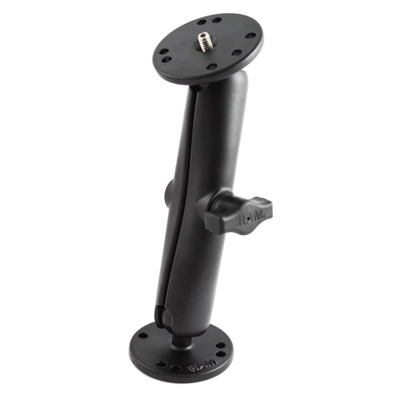 RAM Mounts - RAM-B-101U-C-A - UPKD RAM 1Inch MNT W/2 BASES 1-W/1/4-20 STD