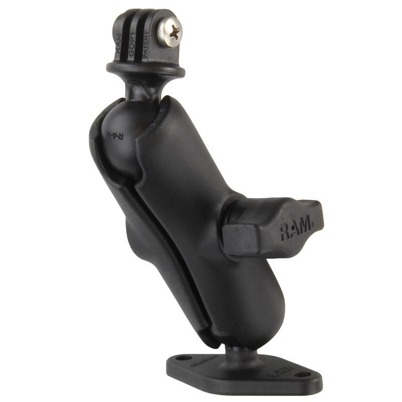 RAM Mounts - RAM-B-102-GOP1U - UNPKD RAM MOUNT ROUND BASE GOPRO