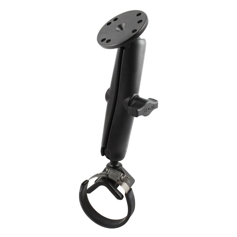 RAM Mounts - RAM-B-108-C-STRAP40 - RAM W/STD BASE V BASE, BONANZA STRP LNG