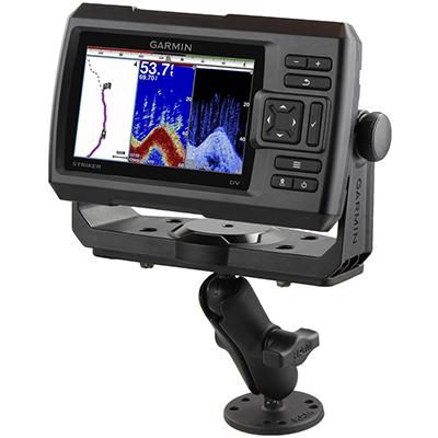 RAM Mounts - RAM-B-111U - UNPKD RAM MARINE ELECTRONICS MOUNT 6 1/4