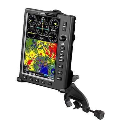 RAM Mounts - RAM-B-121-GA38U - UNPKD RAM YOKE MOUNT GARMIN 695 696