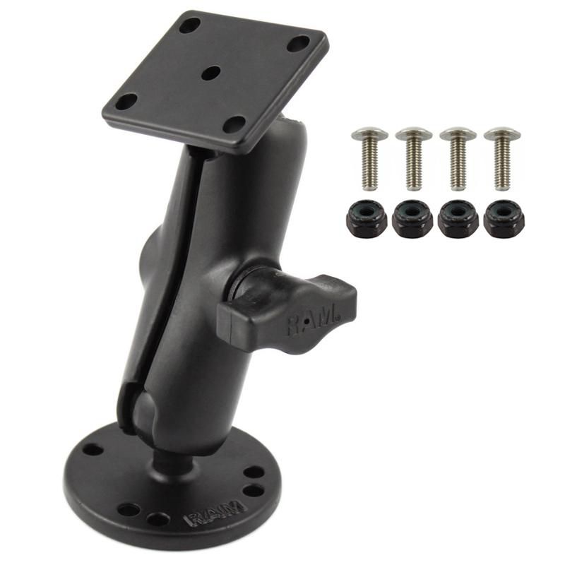 RAM Mounts - RAM-B-139U-CA1 - Unpkd Ram Mount w/ round and