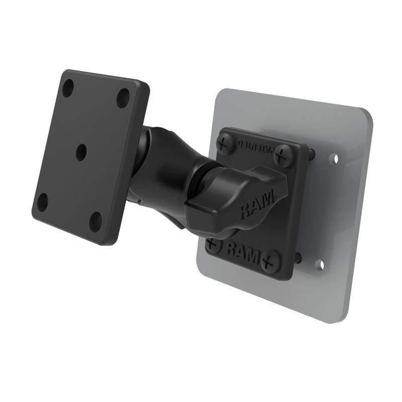 RAM Mounts - RAM-B-141-A-BPU - Unpkd ram shrt w/ 2 amps