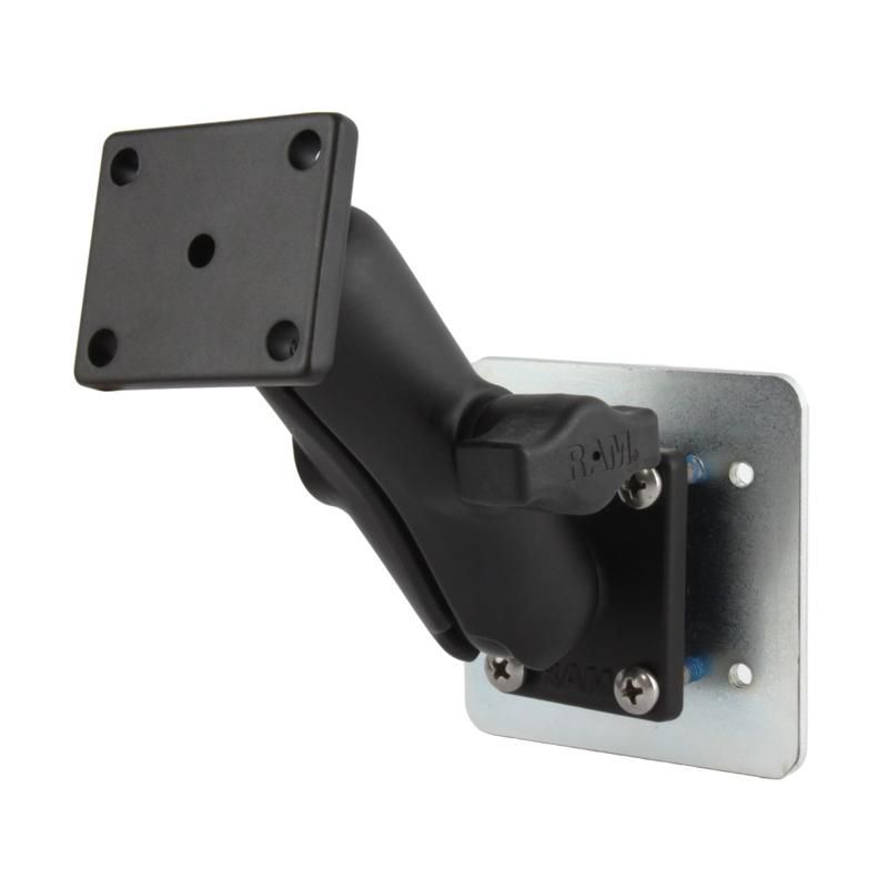 RAM Mounts - RAM-B-141-BPU - Unpkd Ram Mount w/ 2 amps base