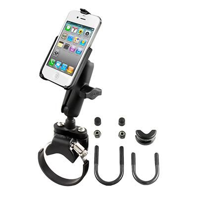RAM Mounts - RAM-B-149Z-2-AP9 - RAM MOUNTS RAM ATV UTV MOUNT APPLE IPHONE 4