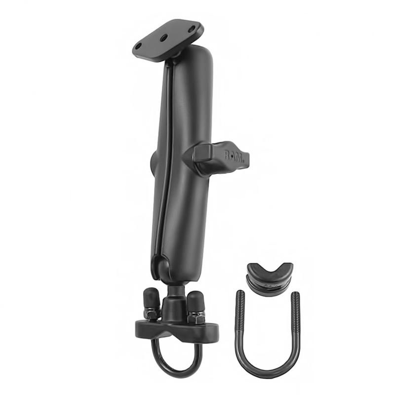 RAM Mounts - RAM-B-149Z-C - RAM U-BOLT MNT LONG Support à double rotule pour guidon, appareil photo, téléphone portable/smartphone, navigateur, support actif,