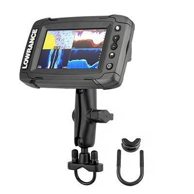 RAM Mounts - RAM-B-149Z-LO11-NAV1 - RAM MOUNTS MONTAGE SUR RAIL LOWRANCE MARK ET ELITE
