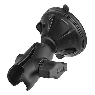 RAM Mounts - RAM-B-166-2-AU-NB - Unpd Ram Mount w suction w