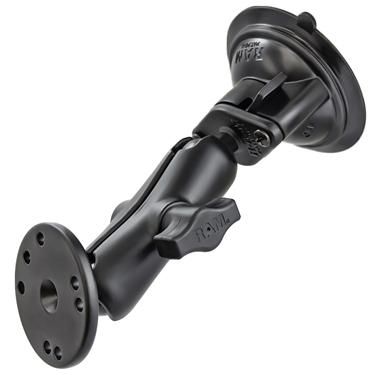 RAM Mounts - RAM-B-166-202 - Fixation de la ventouse RAM à verrou tournant