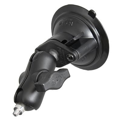 RAM Mounts - RAM-B-166-A-237U - Unpkd Ram Mount w/ suction