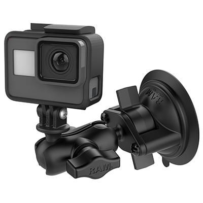 RAM Mounts - RAM-B-166-A-GOP1 - Ram Mount court gopro aspiration