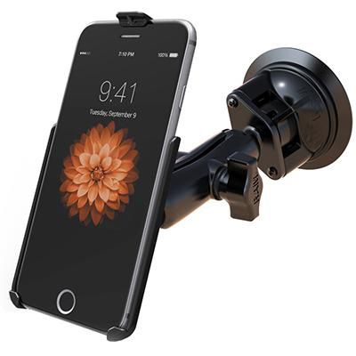 RAM Mounts - RAM-B-166-AP19U - UNPK SUCTION MNT APPLE IPHONE 6 PLUS