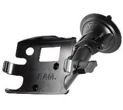 RAM Mounts - RAM-B-166-TO5 - RAM SUCTION MNT TOMTOM ONE XL Support à ventouse Twist-Lock pour TomTom ONE XL et XLS, Navigateur, Support actif, Voiture/Intérieur, Noir
