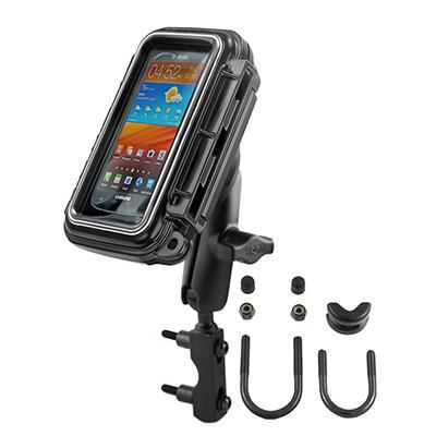 RAM Mounts - RAM-B-174-AQ2U - Unpkd RAM motrcycle aqua