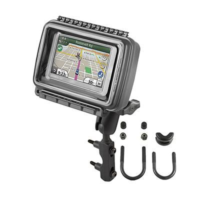 RAM Mounts - RAM-B-174-AQ6U - Unpkd RAM motrcycle aqua