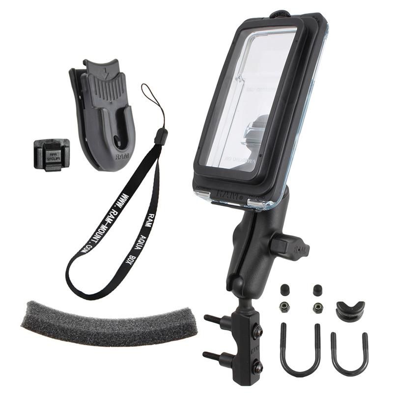 RAM Mounts - RAM-B-174-AQ7-2-I5C - Ram goldwing ubolt aqua box