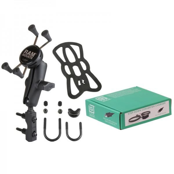 RAM Mounts - RAM-B-174-UN7PV1U - UNPKD RAM MICRO USB MOTO MOUNT RAM X-GRIP