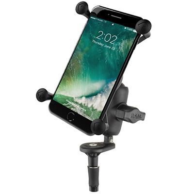 RAM Mounts - RAM-B-176-A-UN10U - UNPKD RAM STEM MOUNT bras court et RAM X-GRIP