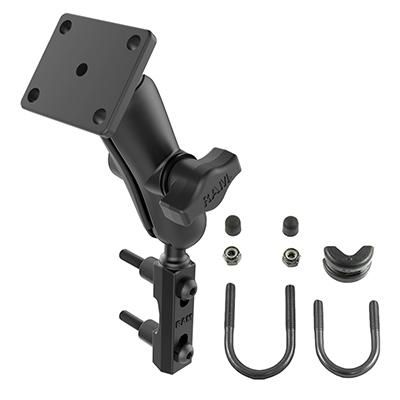 RAM Mounts - RAM-B-178U - UNPKD RAM MOTORCYCLE MNT WITH AMPS BASE