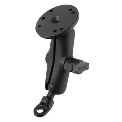 RAM Mounts - RAM-B-180-202U - UNPKD RAM 9MM MOTO ANGL MNT W 202 BASE