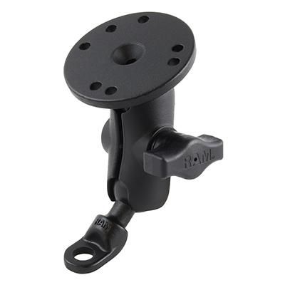 RAM Mounts - RAM-B-180-A-202U - UNPKD RAM 9MM MOTO MNT W 202 BASE SHORT