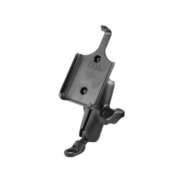 RAM Mounts - RAM-B-180-AP4U - UNPKD RAM 11MM MOTO ANGL APPLE TOUCH