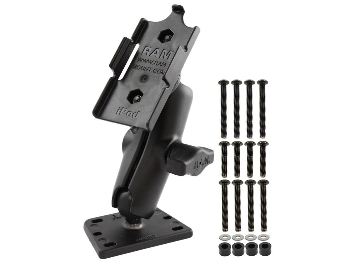 RAM Mounts - RAM-B-182-AP2U - UNPKD RAM CEN RESIVOIR MNT APPLE NANO