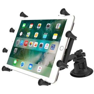 RAM Mounts - RAM-B-189-PIV1-UN9U - UNPKD RAM DBL SUCT MNT ARM 10Inch RAM X-GRIP