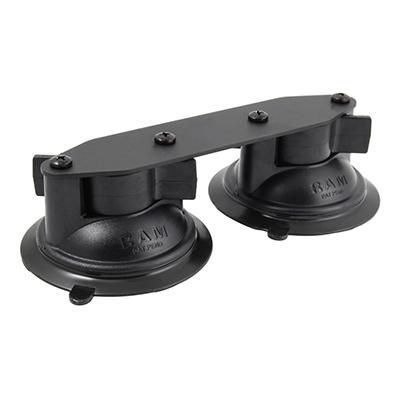 RAM Mounts - RAM-B-189B-FRO1U - UNPKD RAM STRT DOUBLE SUCTION CUP BASE