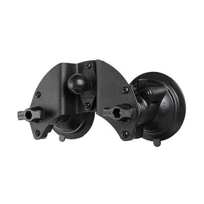 RAM Mounts - RAM-B-189B-PIV1U - UNPKD RAM DOUBLE SUCT BASE PIVOT AVEC BOULE