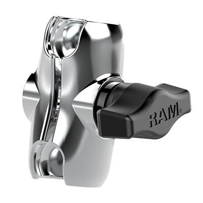 RAM Mounts - RAM-B-201-ACH - Bras de RAM chromé dbl sockt