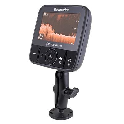 RAM Mounts - RAM-B-202-379-M616 - RAM RAYMARINE MNT AVEC BASE RONDE